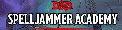 Cover Logo to Spelljammer Academy