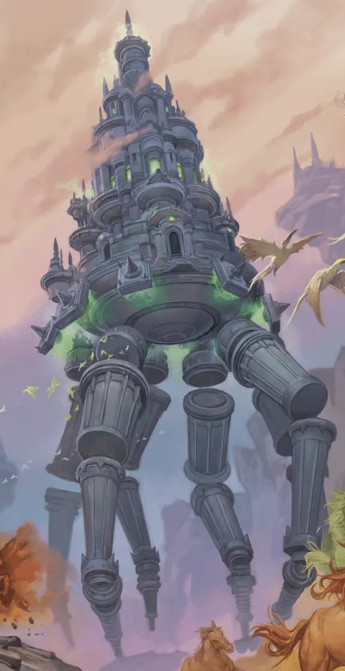 Iedcaru the walking castle